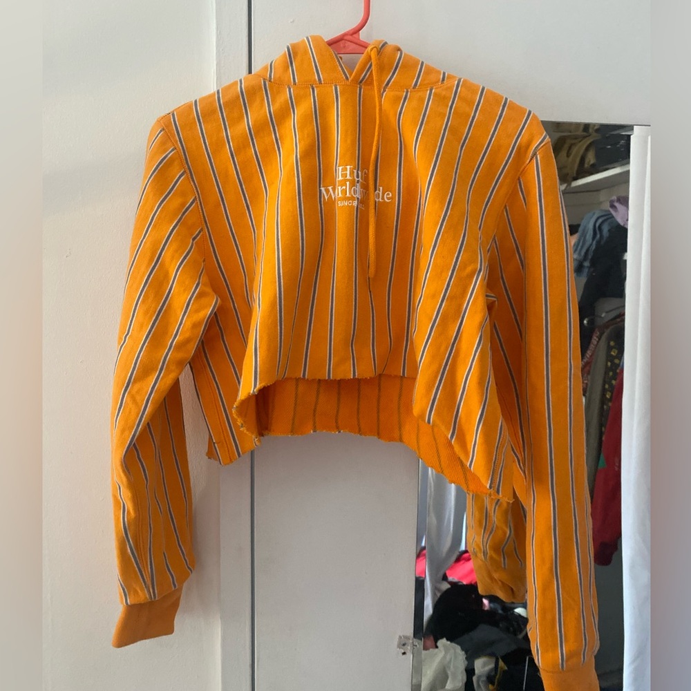 Huf cropped hoodie